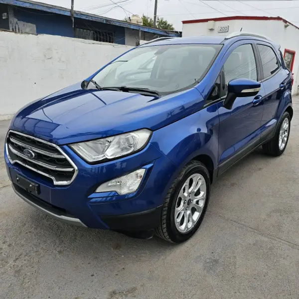 Ford Ecosport Titanium 2020, color Azul, 42,515 km, en Seminuevos Baja